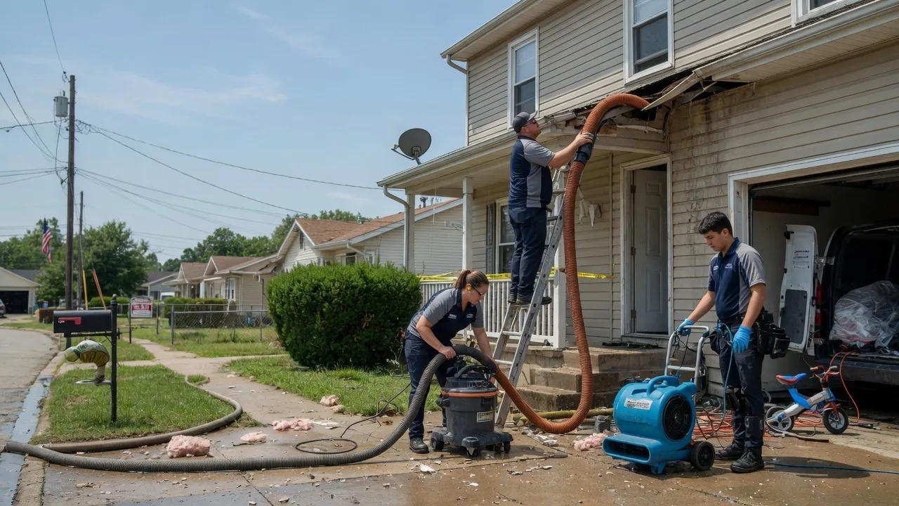 Water Damage Restoration in Collyer, KS near me